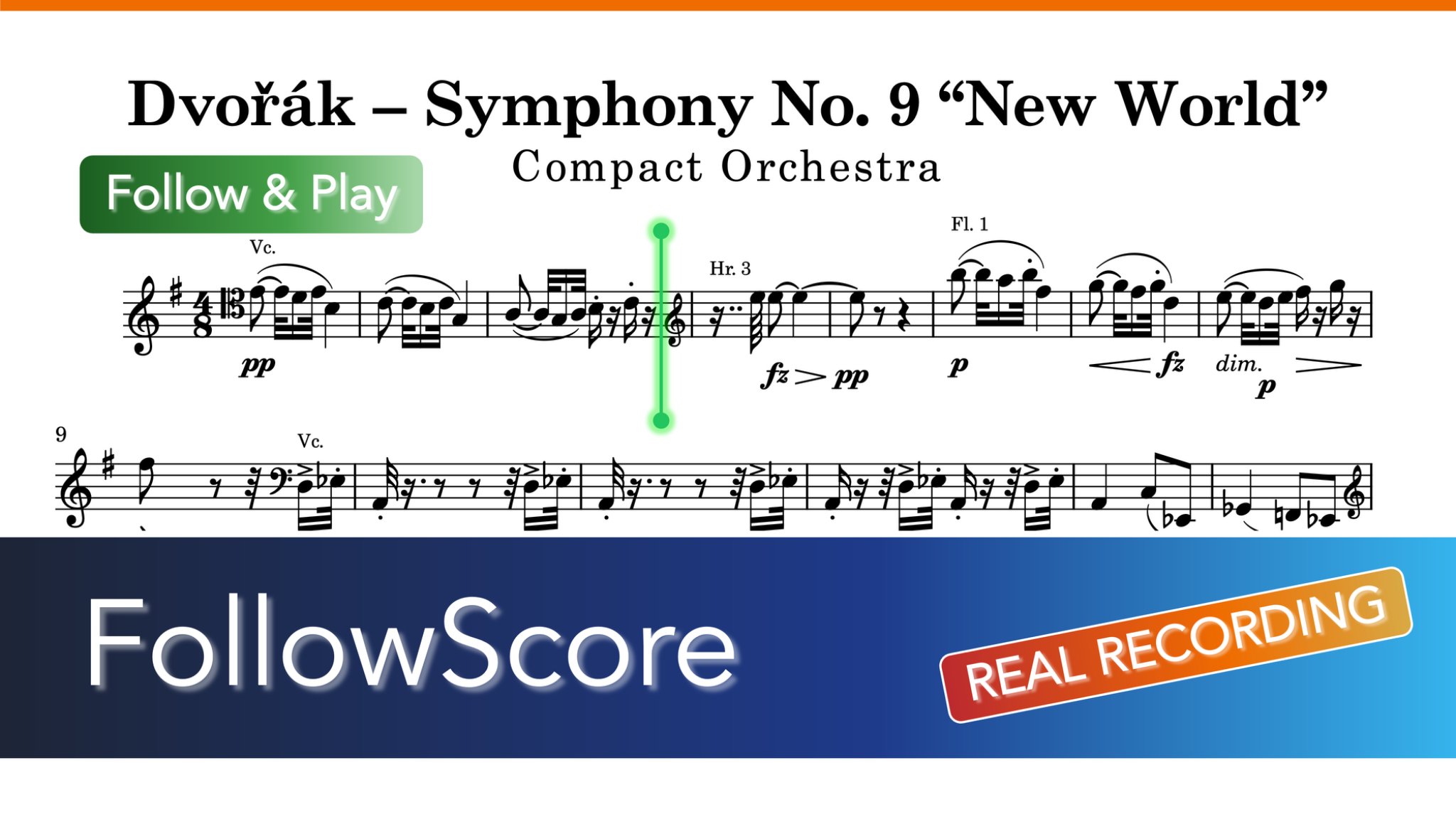 Symphony No. 9 in E Minor, Op. 95 — Complete Symphony