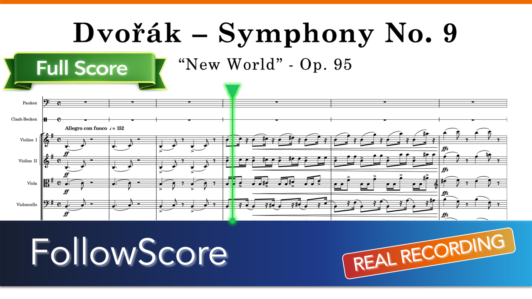 Full Score: Symphony No. 9 in E Minor, Op. 95