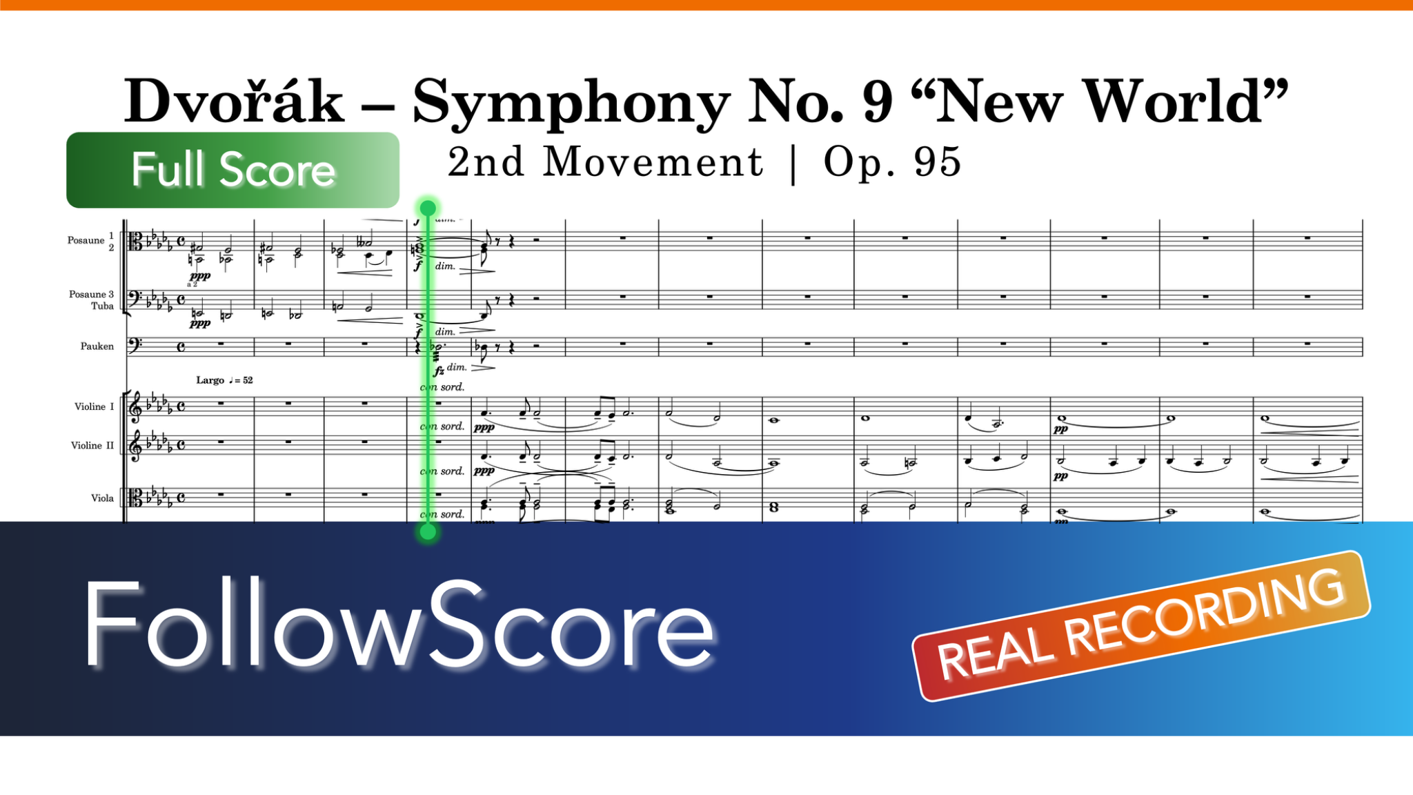 Symphony No. 9 in E Minor, Op. 95 — II. Largo