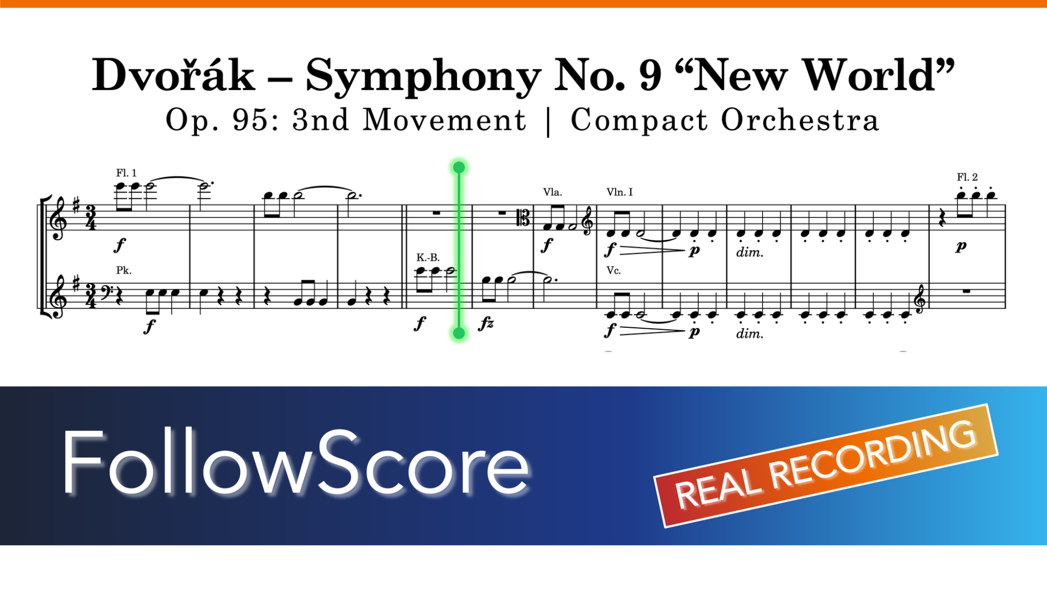 Symphony No. 9 in E Minor, Op. 95 — III. Scherzo: Molto vivace