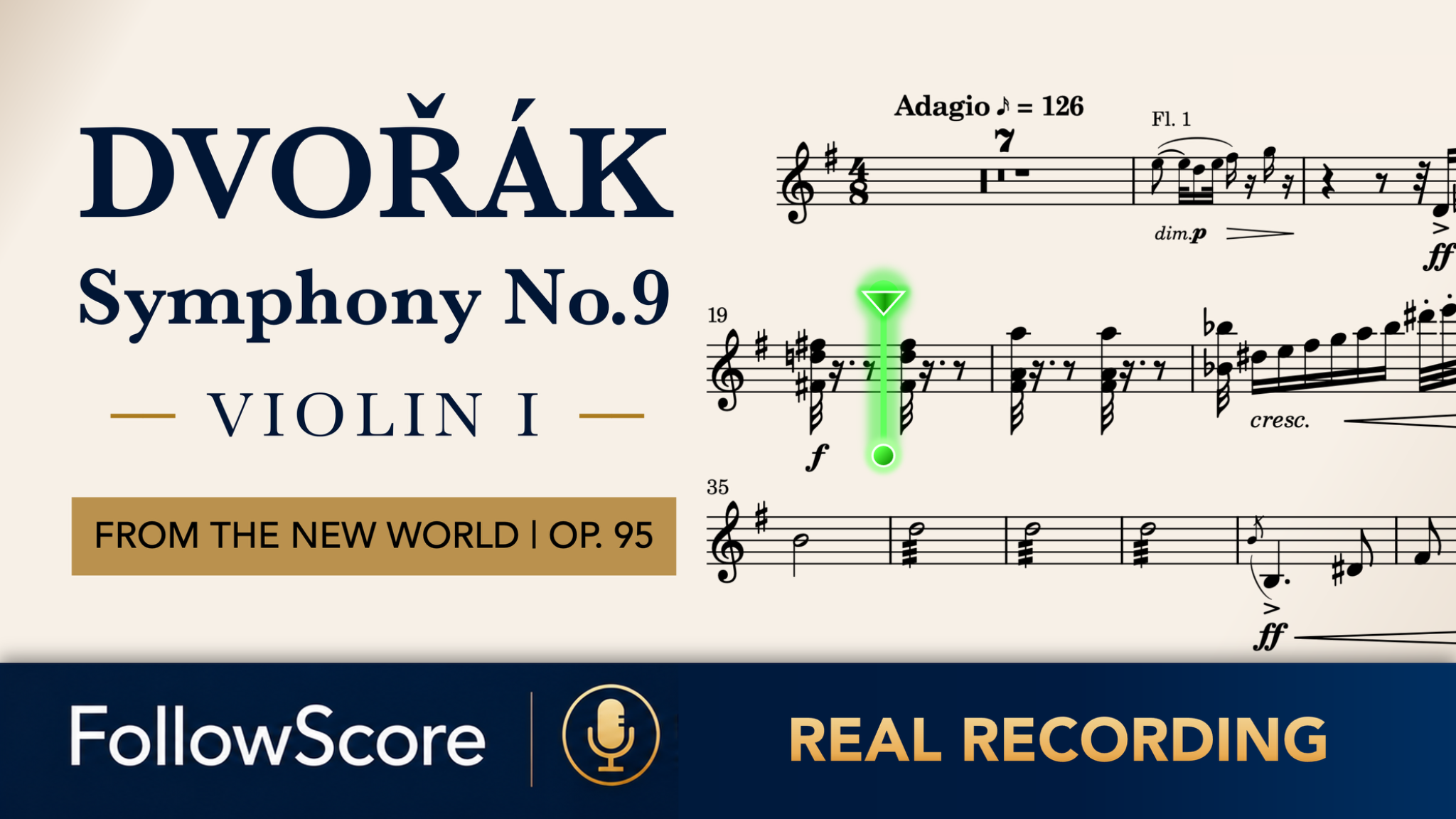 Instrumental Parts: Symphony No. 9 in E Minor, Op. 95