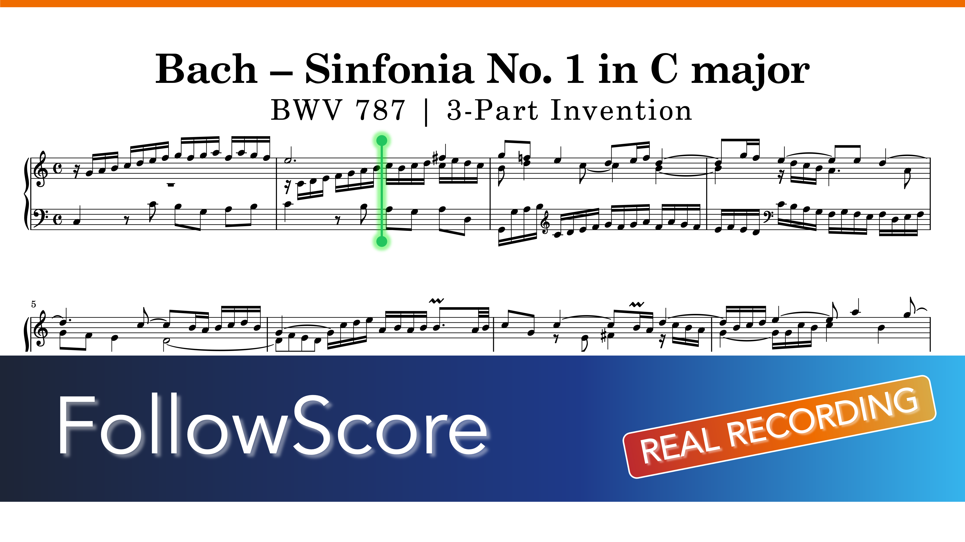 Three-Part Invention example: 15 Sinfonias, BWV 787–801