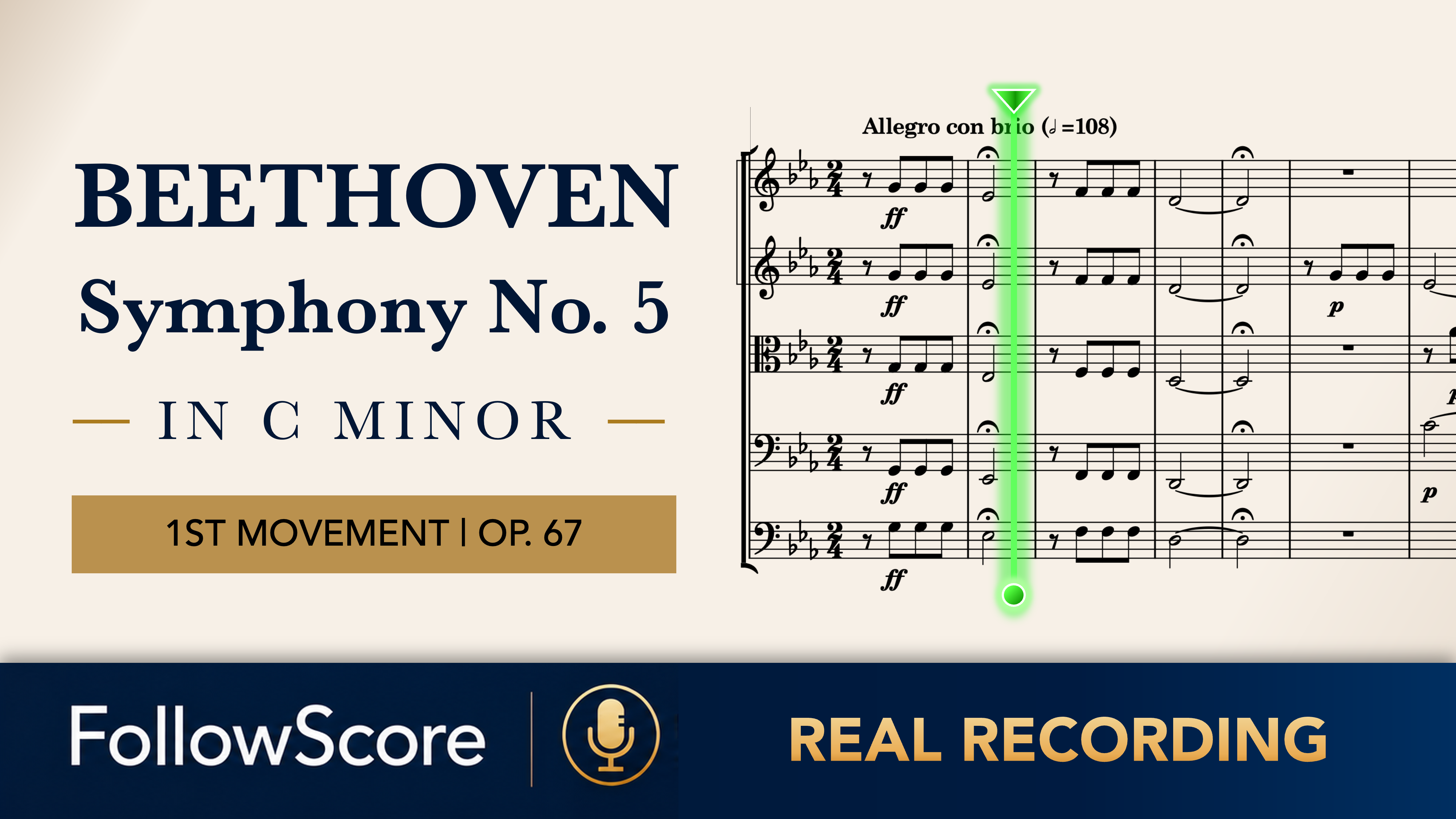 Symphony No. 5 in C Minor, Op. 67 — I. Allegro con brio