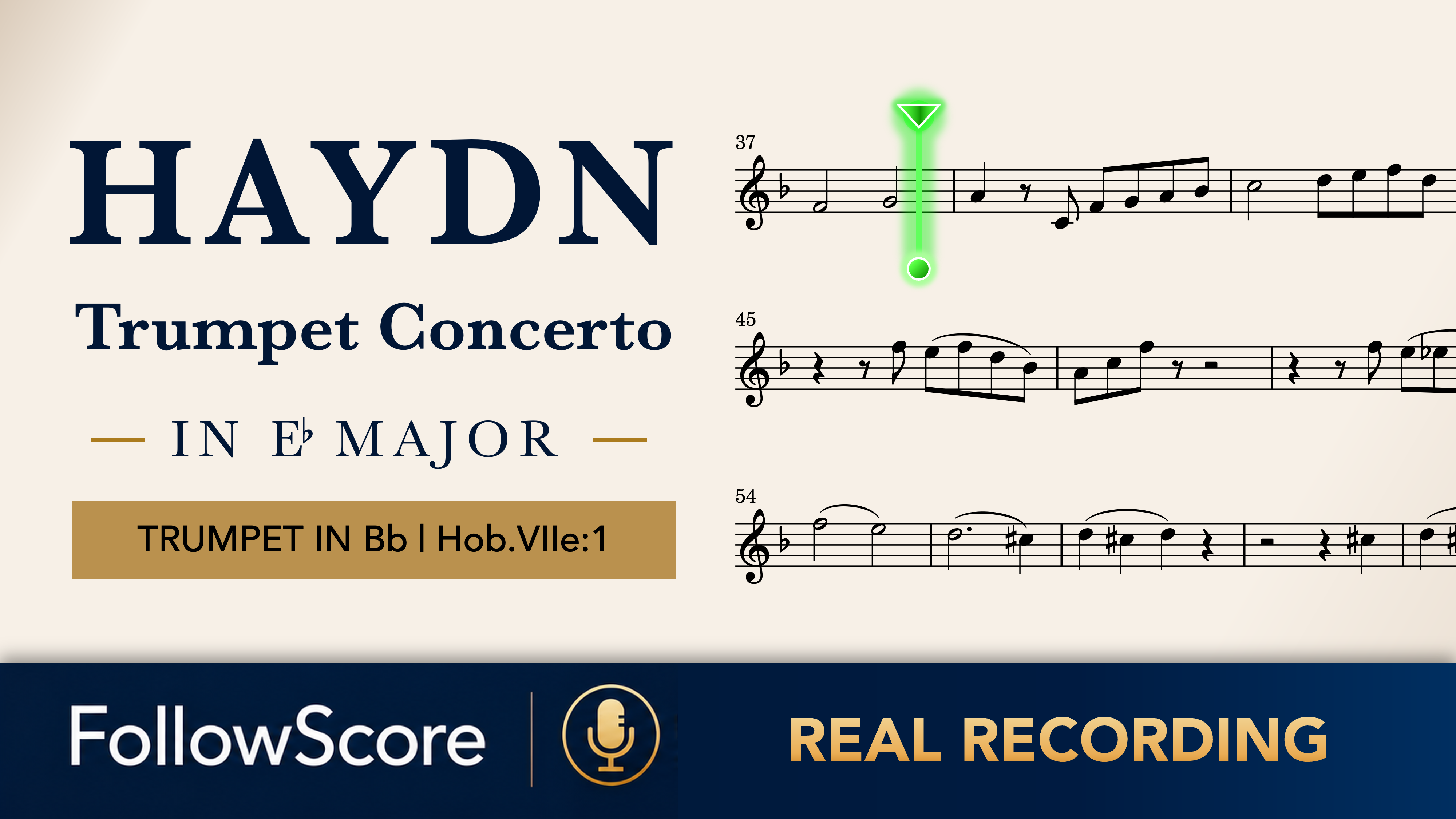 Solo Concerto example: Trumpet Concerto in E-flat Major, Hob. VIIe:1
