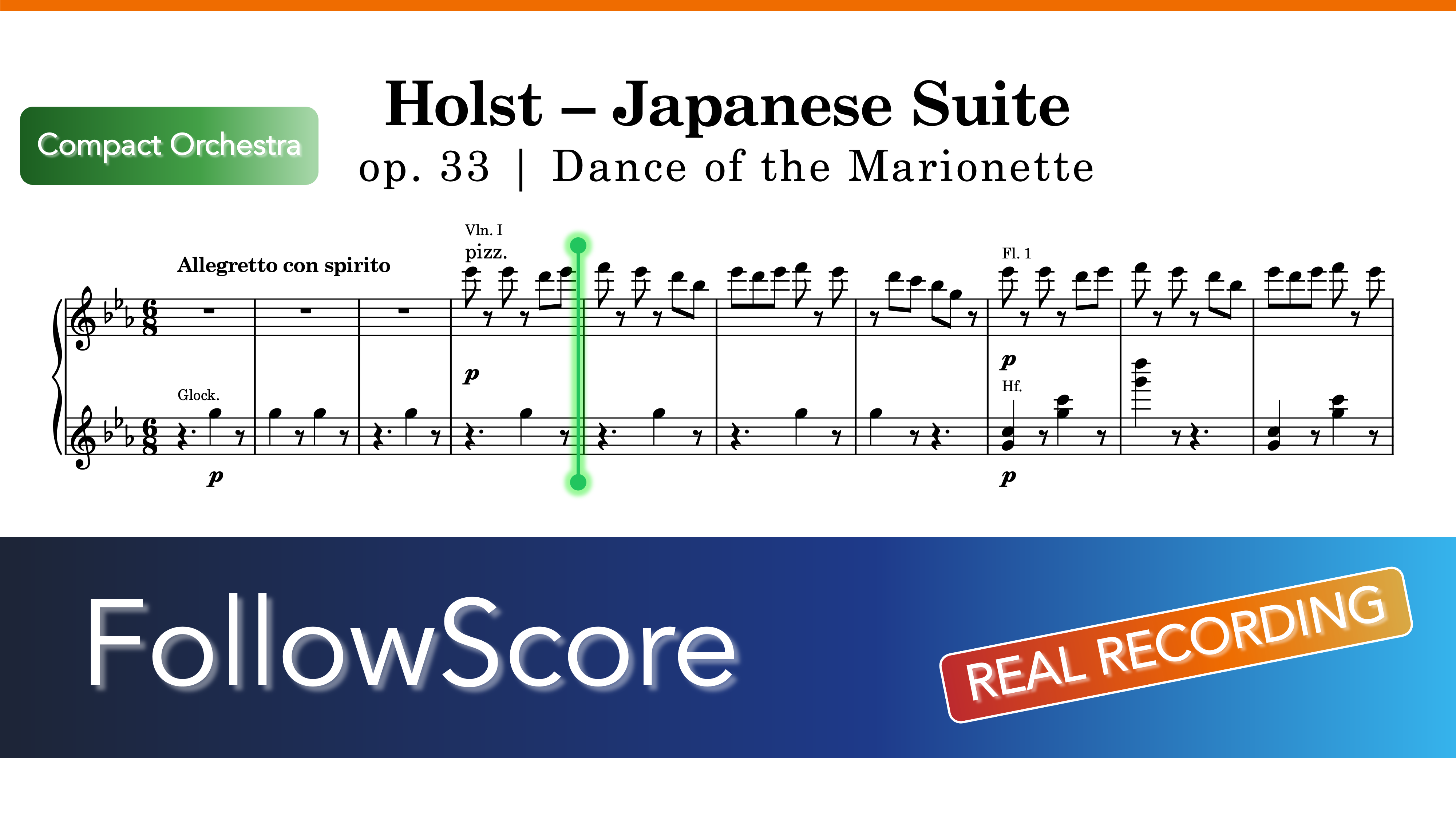 Orchestral Suite example: Japanese Suite, Op. 33