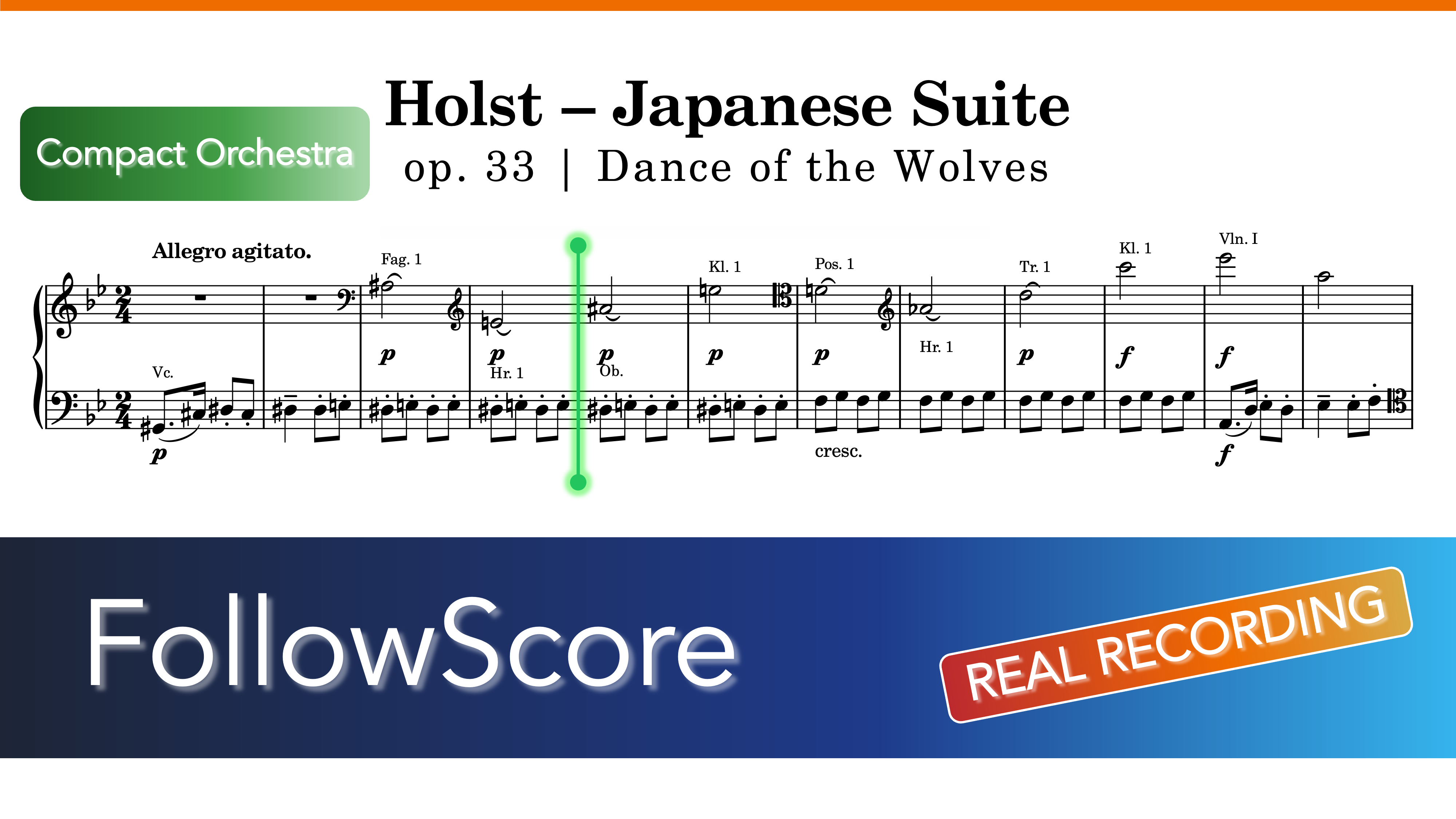 Japanese Suite, Op. 33 — Dance of the Wolves — 4th Movement