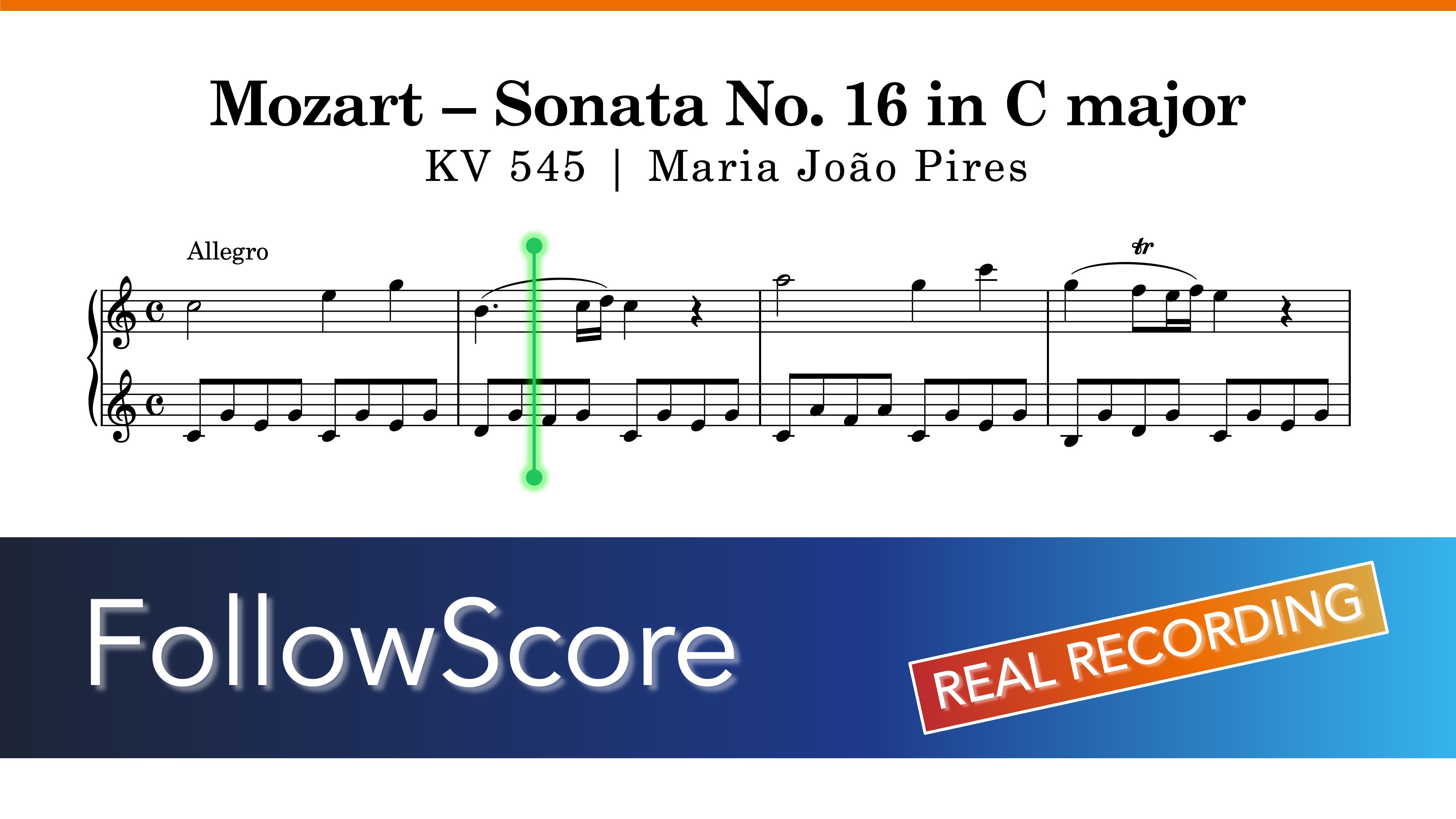 Piano Sonata No. 16 in C Major, K. 545 — Complete Sonata — Piano